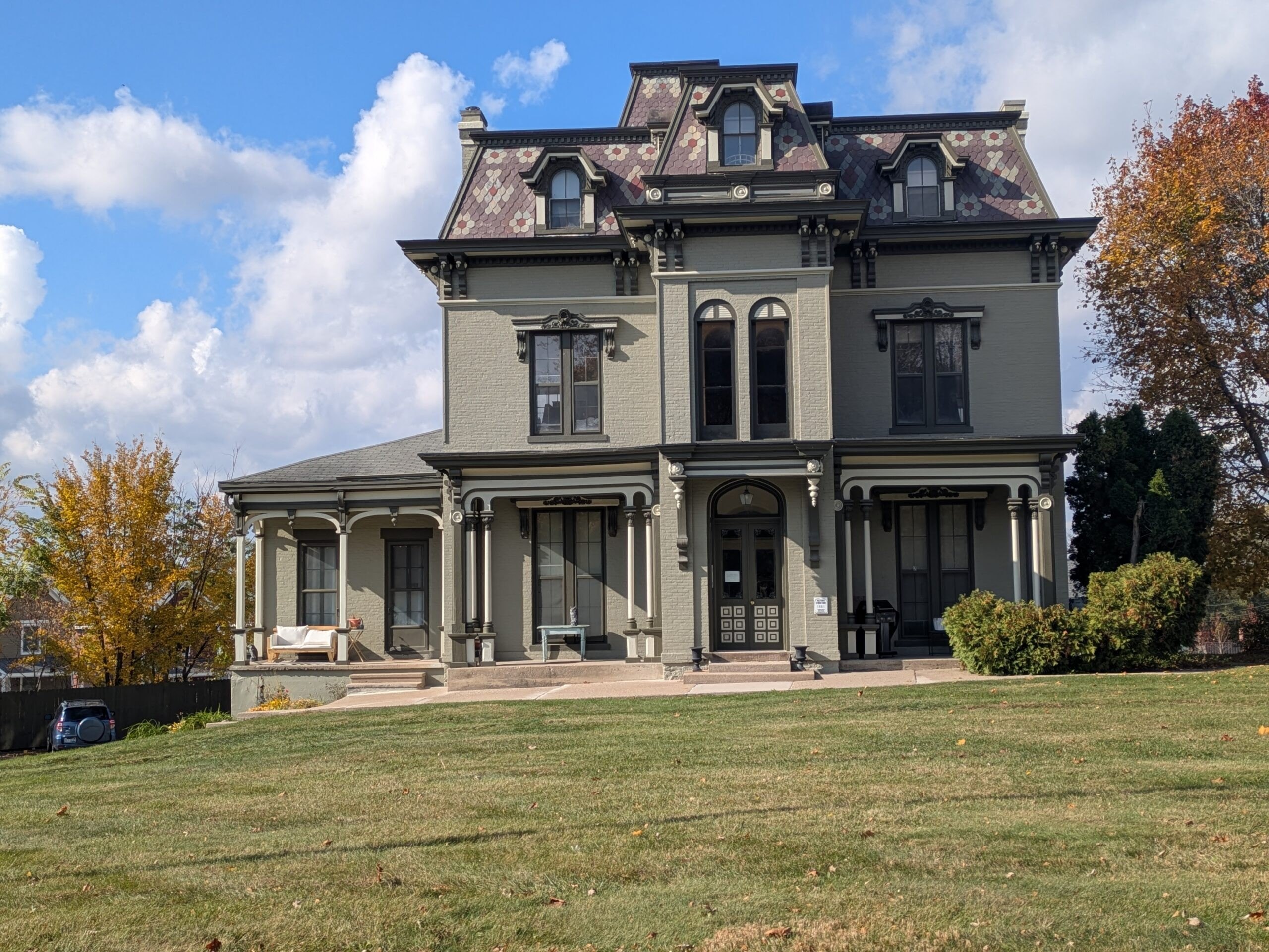 Ypsilanti's famous Gilbert Mansion as it appears today