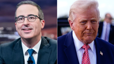 John Oliver is selling stickers to block Trump's face on national park passes