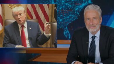Jon Stewart Says Trump Is Acting Like 'Grandpa Who Lost His Filter'