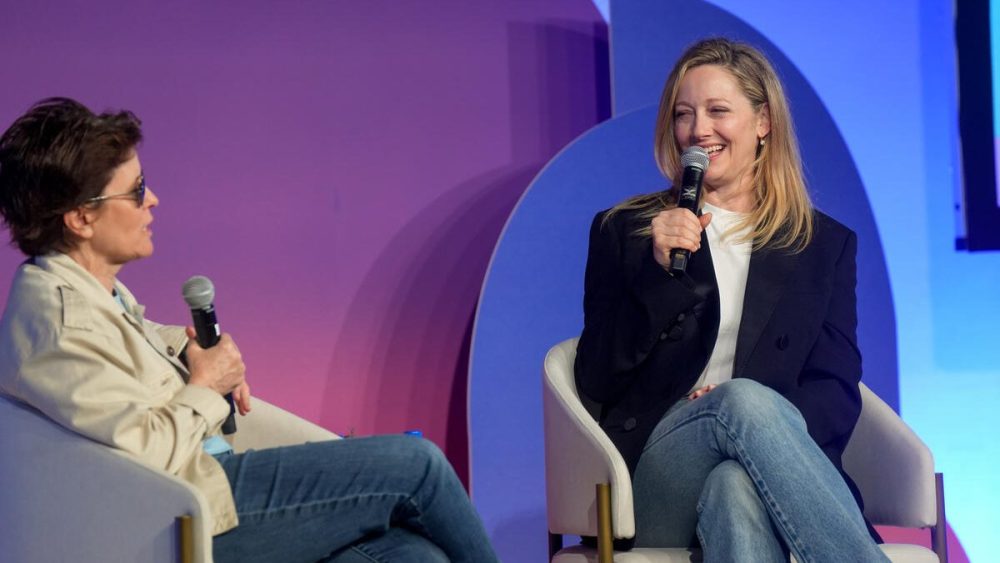 Judy Greer and Kara Swisher mix their opinions on AI, Hollywood jobs and aging