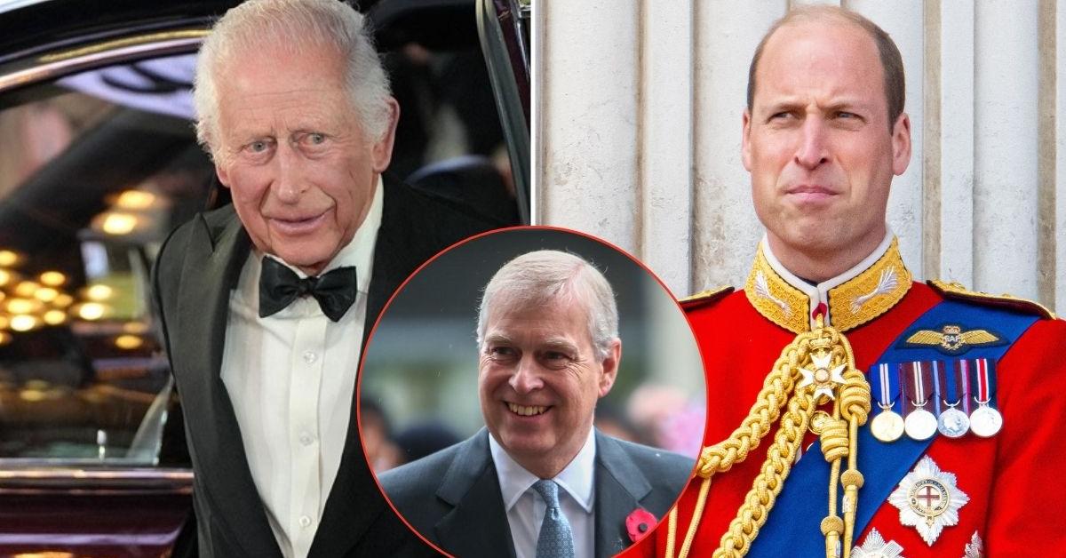 King Charles and Prince William in all-out war over the Andrew scandal