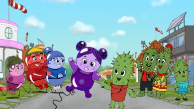 LevelK draws 'Betty Balloon', by Puk Grasten, a cartoon title