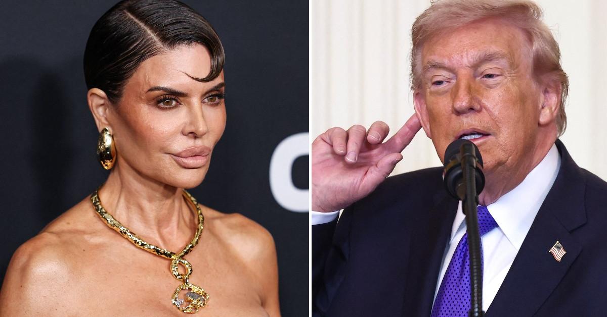 Lisa Rinna Claims to Be Married to Playboy Playmate Said Trump Hit Her