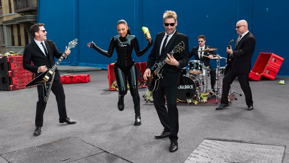 Megan Thee Stallion and Nickelback team up to give Spicy Pickle Cheetos a boost