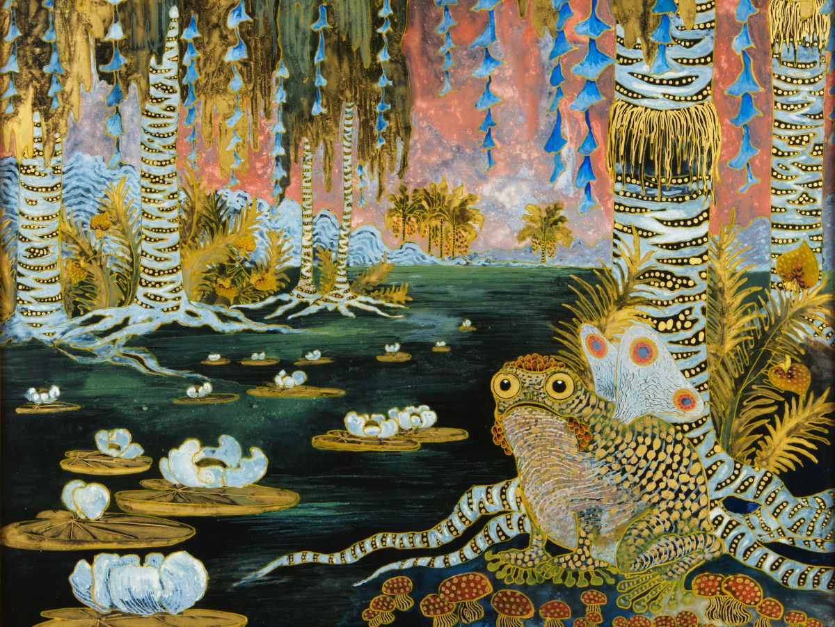 Michalina Janoszanka's Reverse Paintings (c. 1920) - The Public Domain Review