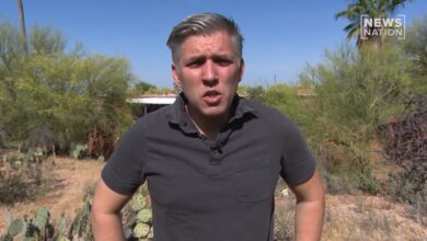 NewsNation correspondent Brian Entin reports from outside Nancy Guthrie's home in Arizona