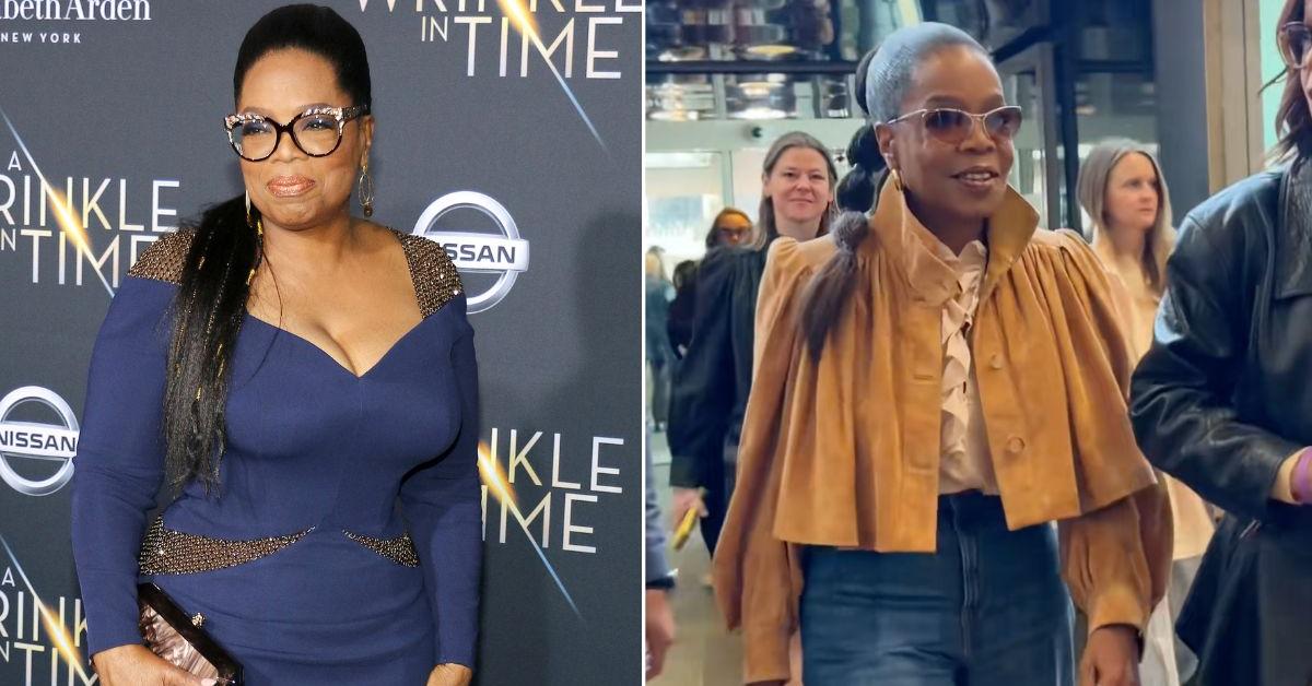 Oprah Winfrey looks 'unrecognizable' at Paris Fashion Week