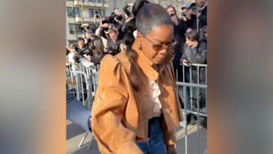 Oprah Winfrey responds to why she 'walked like a 90-year-old' at PFW