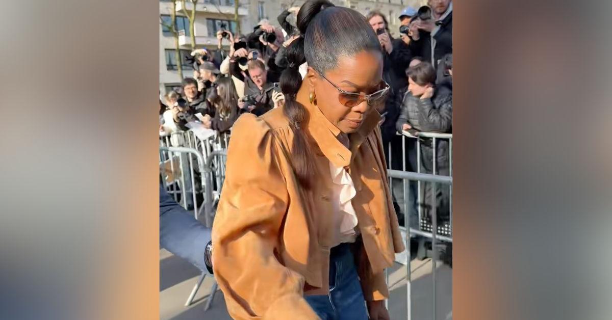 Oprah Winfrey responds to why she 'walked like a 90-year-old' at PFW
