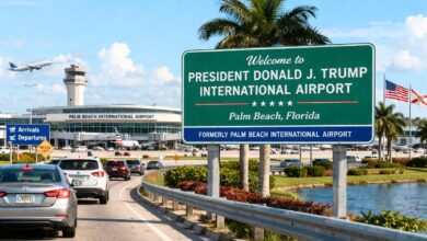 Palm Beach Airport Renamed After President Donald Trump