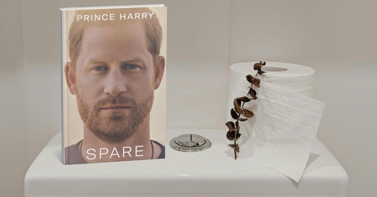 Prince Harry ridiculed as memoir is called 'Top Toilet Book'