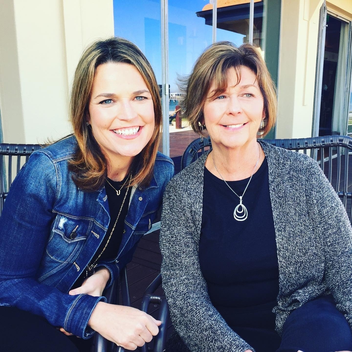 Savannah Guthrie and her mom Nancy Guthrie togather