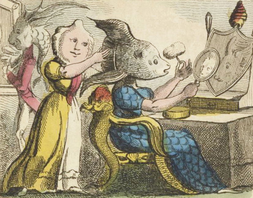 *The Mermaid “At Home!”* (1809) – The Public Domain Review