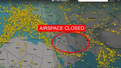 Thousands of Flights Canceled as Middle East Airspace Tightens