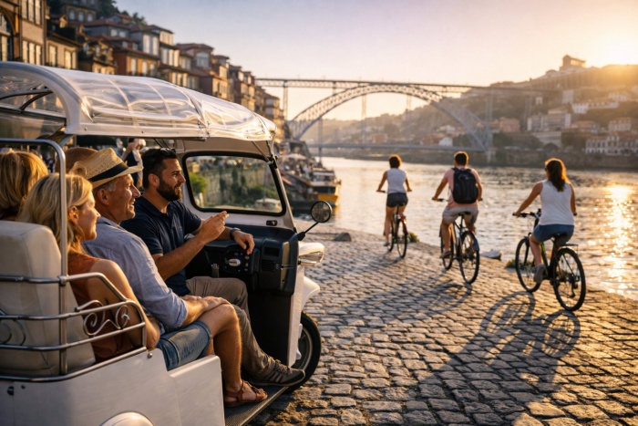 Urban mobility tourism in Porto: tuk tuks, bike rental and city exploration | News