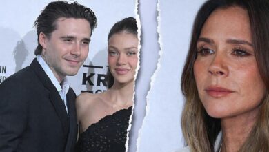 Victoria Beckham leads the family brand's battle against Brooklyn