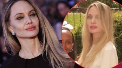 Angelina Jolie looks completely unrecognizable during a rare outing