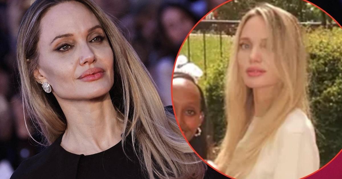 Angelina Jolie looks completely unrecognizable during a rare outing