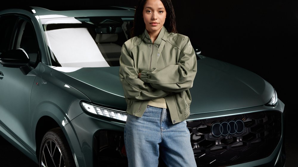 Chase Infiniti says it was surreal working with Morgan Freeman in Audi Ad