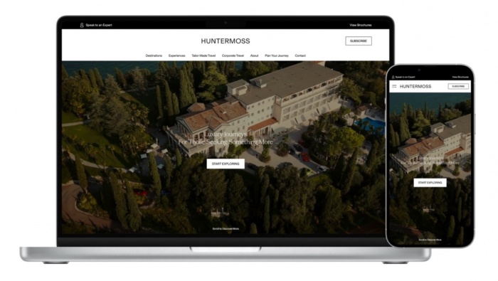 HUNTERMOSS LAUNCHES NEW WEBSITE TO DISPLAY ITS EVOLVED LUXURY TRAVEL OFFERINGS | News