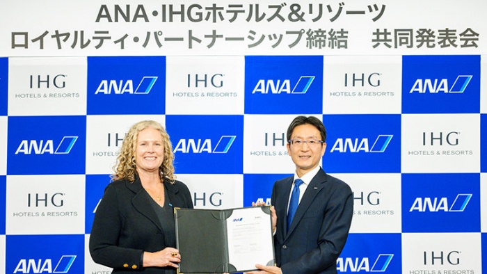 IHG Hotels & Resorts and All Nippon Airways Announce Milestone Loyalty Partnership | News