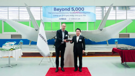 Korean Air delivers 5,000 Airbus A320 Sharklets | News