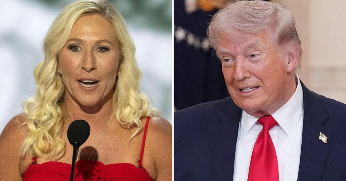 Marjorie Taylor Greene questions Donald Trump about the Butler shooting