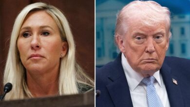 Marjorie Taylor Greene refuses to respond to Trump's 'bullying' rants