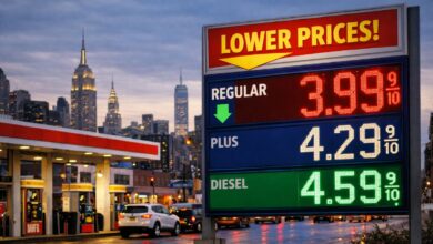 New York Gas Could Fall Below 4 Within Days