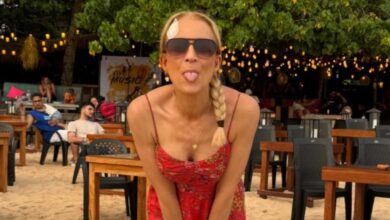 TV presenter suffers 'blood splattering' head injury