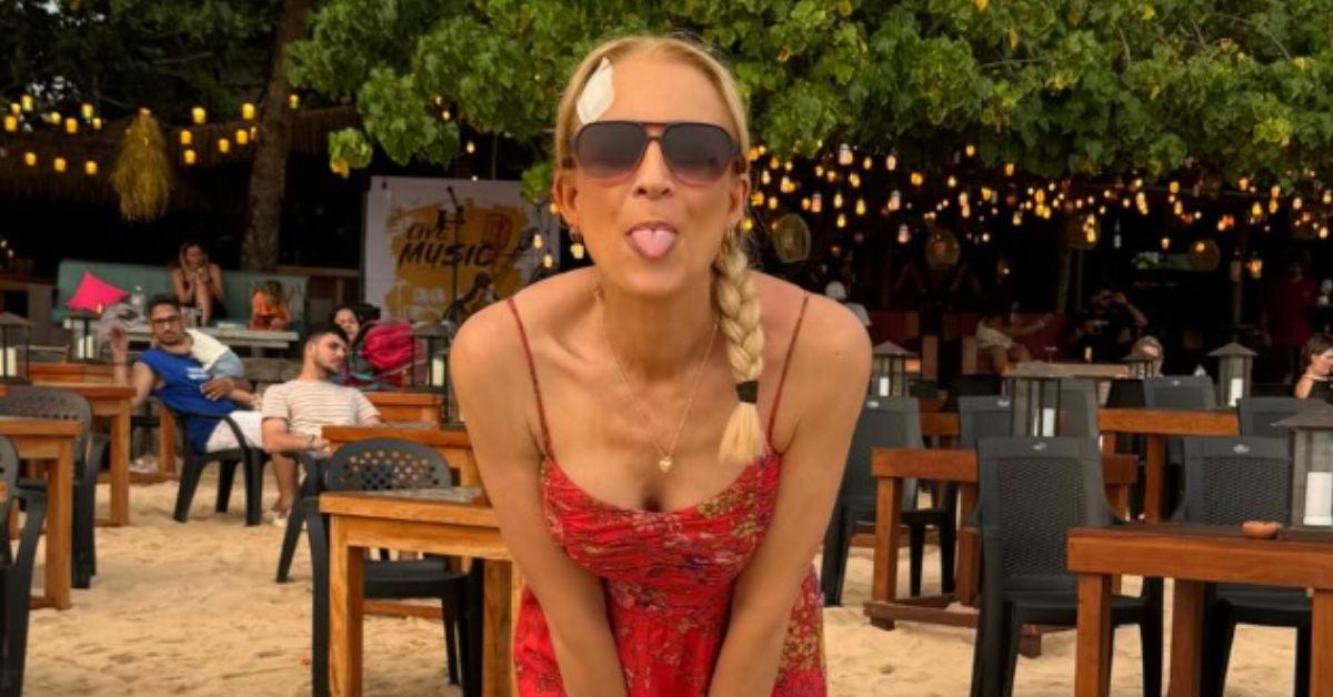 TV presenter suffers 'blood splattering' head injury