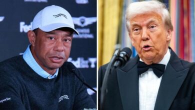 Tiger Woods was 'in discussions with President Trump' after a car accident