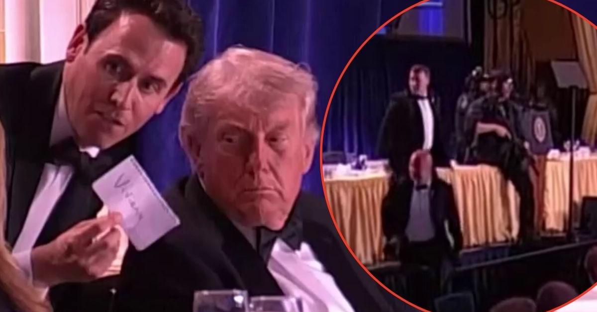 Trump evacuated after shooting at White House correspondents' dinner