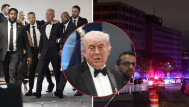 Trump's assassination attempt crime scene photos from WHCD revealed