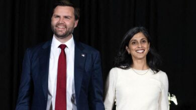 Usha Vance insists husband JD is 'nicest, funniest guy'