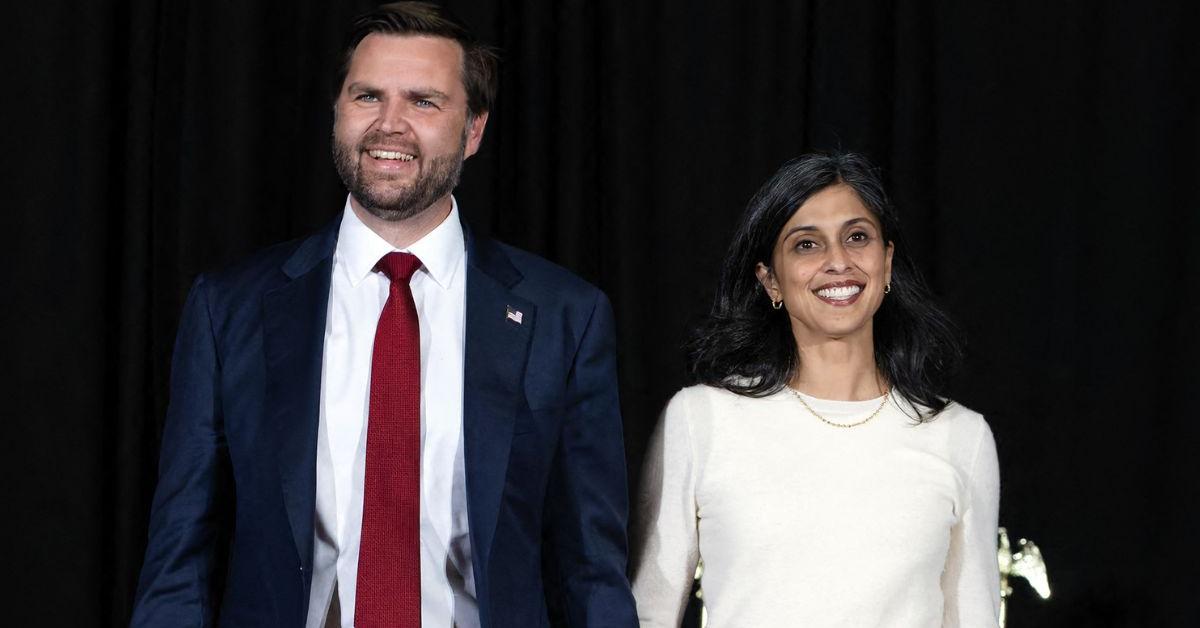 Usha Vance insists husband JD is 'nicest, funniest guy'