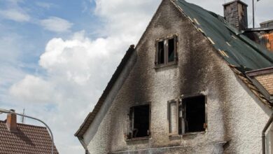 what to do after a house fire