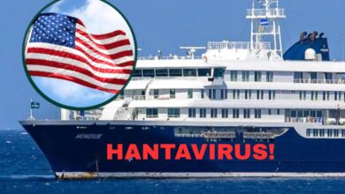 18 Americans from the Hantavirus cruise ship are under medical supervision in Nebraska and Georgia – one has tested positive