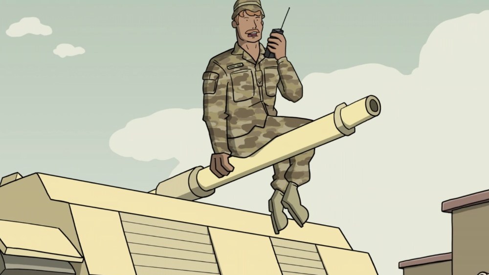 Australian animation 'Finally a show about men!' Sets up YouTube Bow