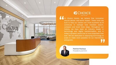 Choice Hotels International unveils new technologies and AI-powered solutions | News