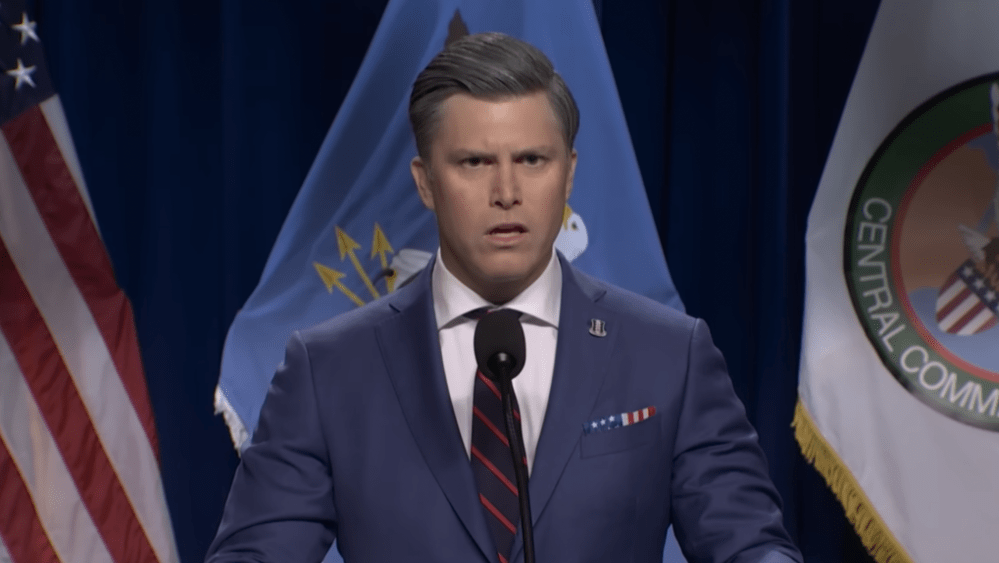 Colin Jost Says SNL Rejected Pete Hegseth's Joke While Reading 'Pulp Fiction' Bible Verse