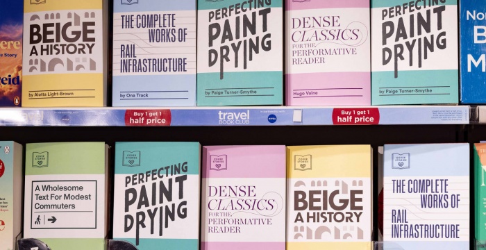 DECOR BOOK COVER HELPS BRITISH HIDE RAUNCHY READINGS | News