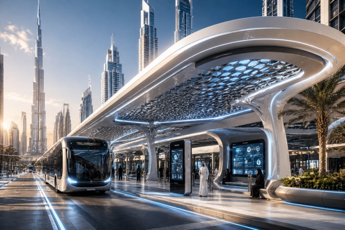 Dubai AI-powered smart bus station: a new era in transportation | News