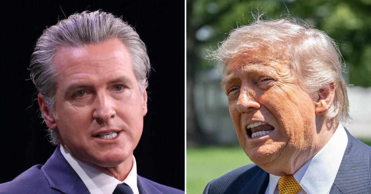 Gavin Newsom Feud With Donald Trump Explodes Over 'Lost It' Jibe