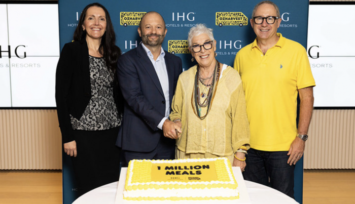 IHG Hotels & Resorts and OzHarvest surpass one million meals milestone | News