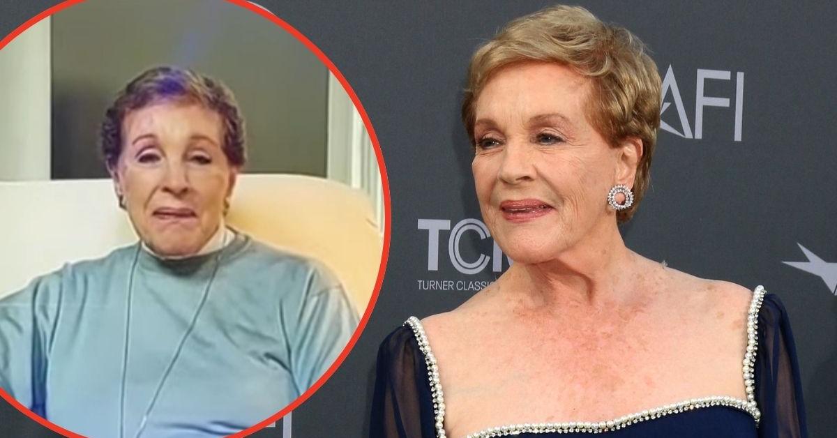 Julie Andrews raises concerns after rare video appearance