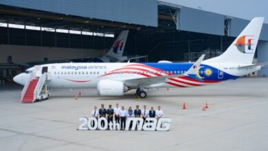 Malaysia Airlines marks 200th milestone for Boeing aircraft deliveries with latest arrival of the 737-8 | News