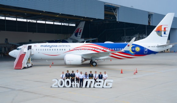 Malaysia Airlines marks 200th milestone for Boeing aircraft deliveries with latest arrival of the 737-8 | News