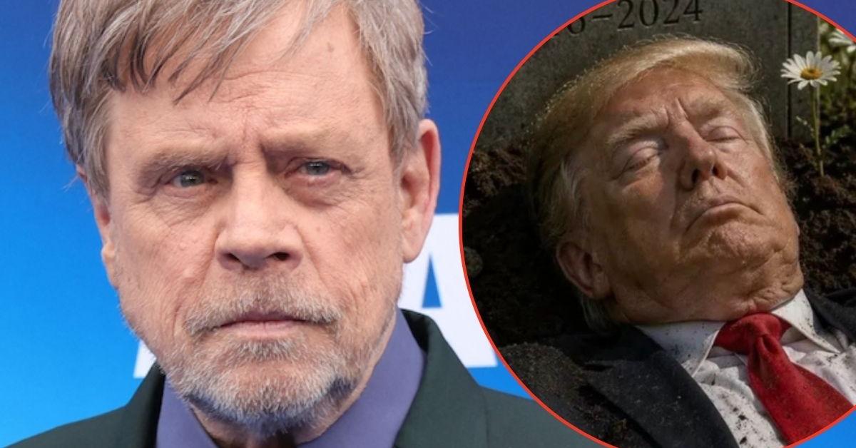 Mark Hamill torn over posting an AI image of Trump in Grave