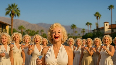 Palm Springs goes platinum blonde for Marilyn Monroe's 100th birthday party | News